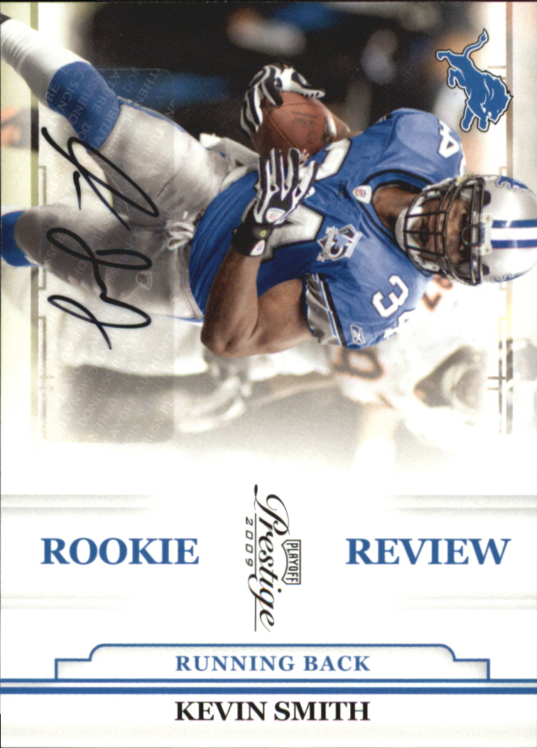 2009 Playoff Prestige Rookie Review Autographs #36 Kevin Smith/250