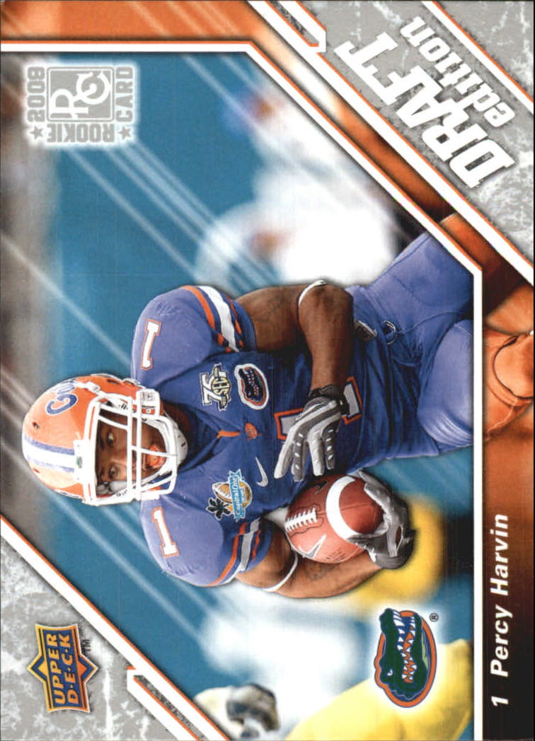 2009 Upper Deck Draft Edition #6 Percy Harvin RC