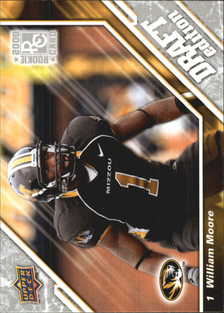 2009 Upper Deck Draft Edition #69 William Moore RC