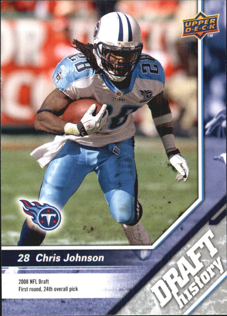 2009 Upper Deck Draft Edition #166 Chris Johnson