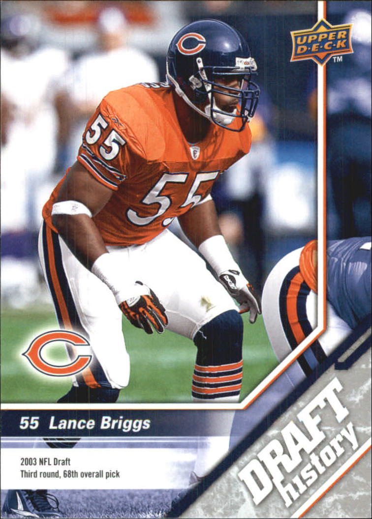 2009 Upper Deck Draft Edition #197 Lance Briggs