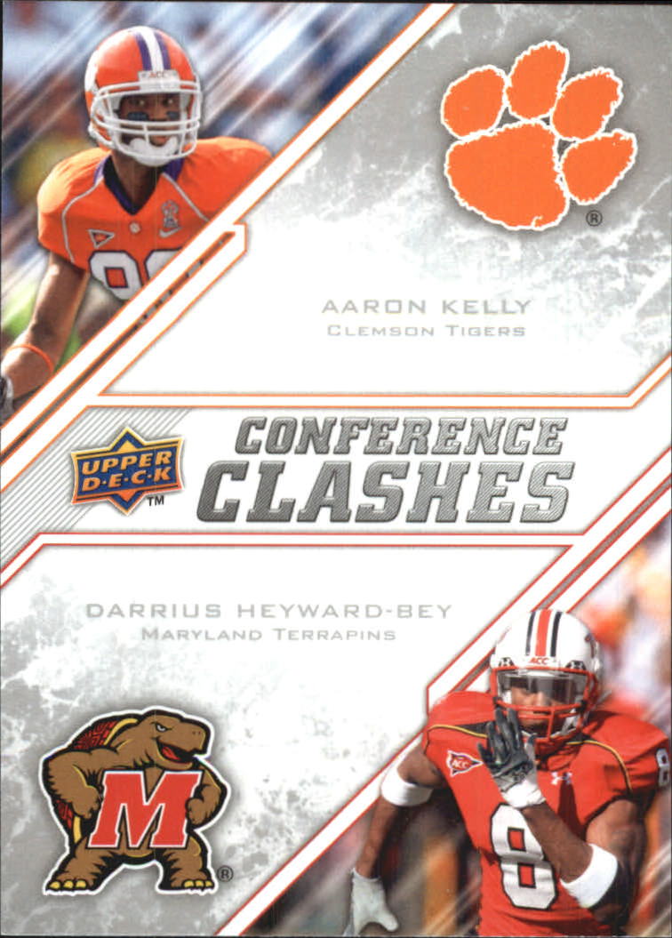 2009 Upper Deck Draft Edition #256 Darrius Heyward-Bey/Aaron Kelly/Conference Clashes
