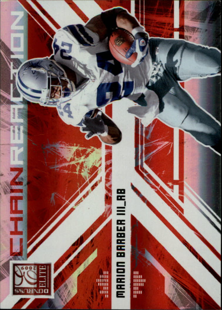 2009 Donruss Elite Chain Reaction Red #23 Marion Barber
