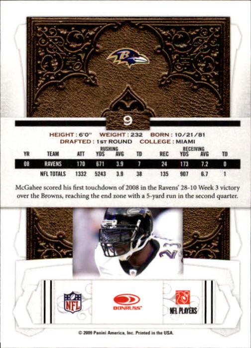 2009 Donruss Classics Football - Picture 13 of 141