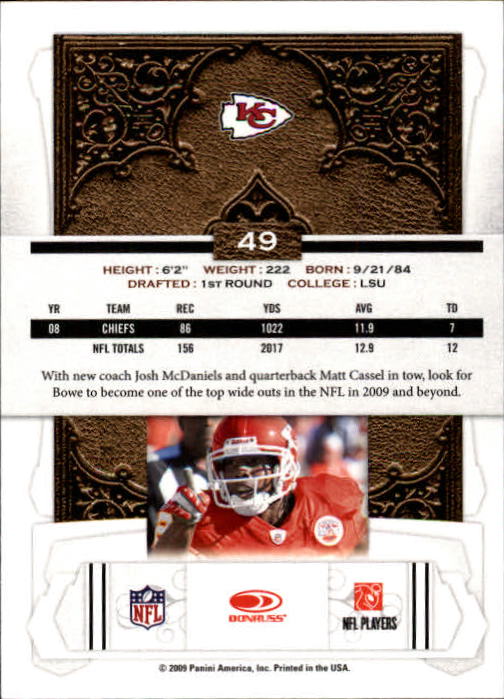 2009 Donruss Classics Football - Picture 67 of 141