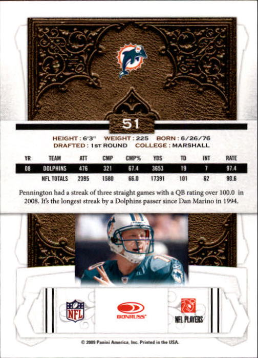 2009 Donruss Classics Football - Picture 71 of 141