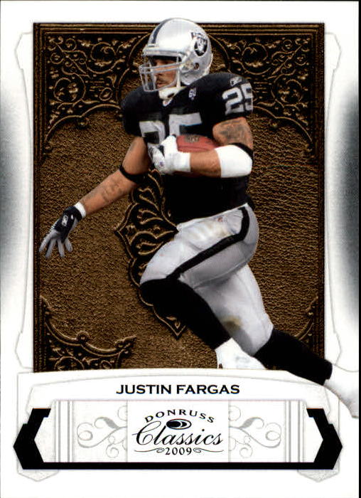 2009 Donruss Classics #71 Justin Fargas