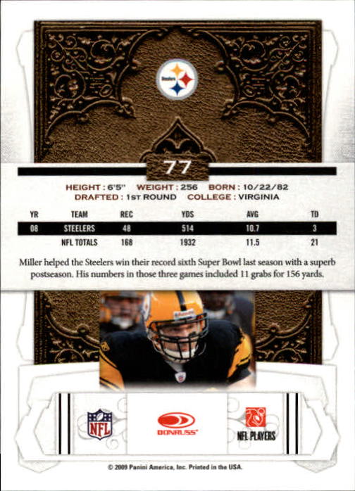 2009 Donruss Classics Football - Picture 109 of 141