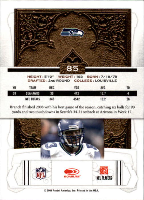2009 Donruss Classics Football - Picture 121 of 141