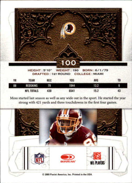 2009 Donruss Classics Football - Picture 141 of 141