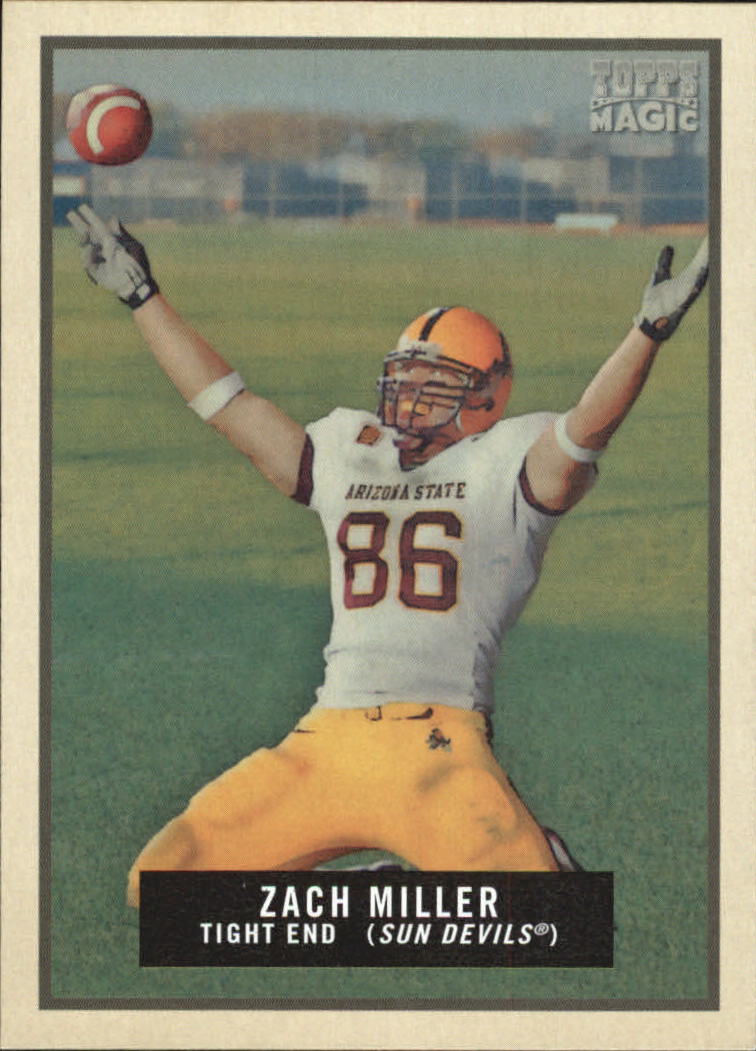 2009 Topps Magic #10 Zach Miller