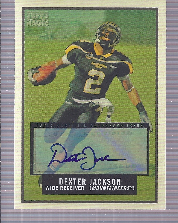 2009 Topps Magic Autographs #8 Dexter Jackson 2H