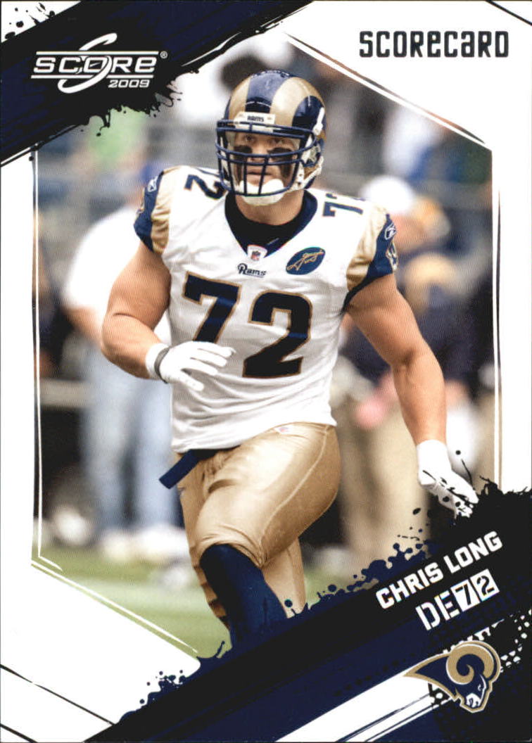2009 Score Scorecard St. Louis Rams Football Card #265 Chris Long /299 | eBay