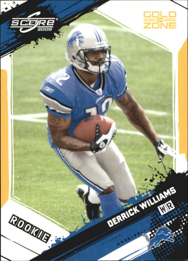 2009 Score Gold Zone #334 Derrick Williams