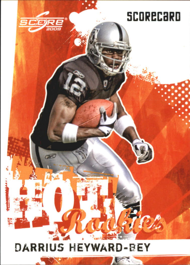 2009 Score Hot Rookies Scorecard #6 Darrius Heyward-Bey