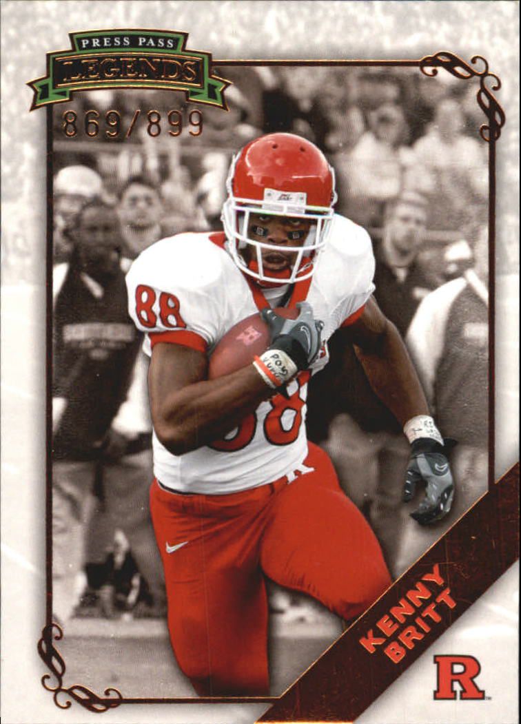 A5732- 2009 Press Pass Legends FB #s 1-100 +Inserts -You Pick- 15+ FREE US SHIP - Picture 155 of 227