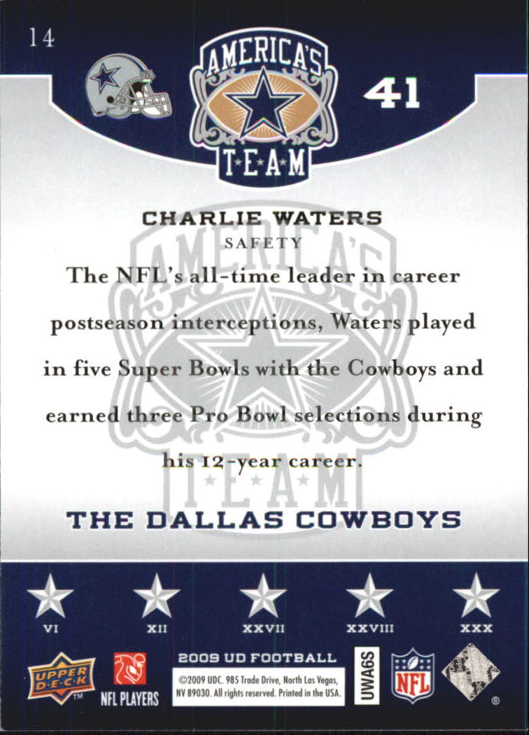 2009 Upper Deck America's Team Football Singles - You Choose - Bild 14 von 79
