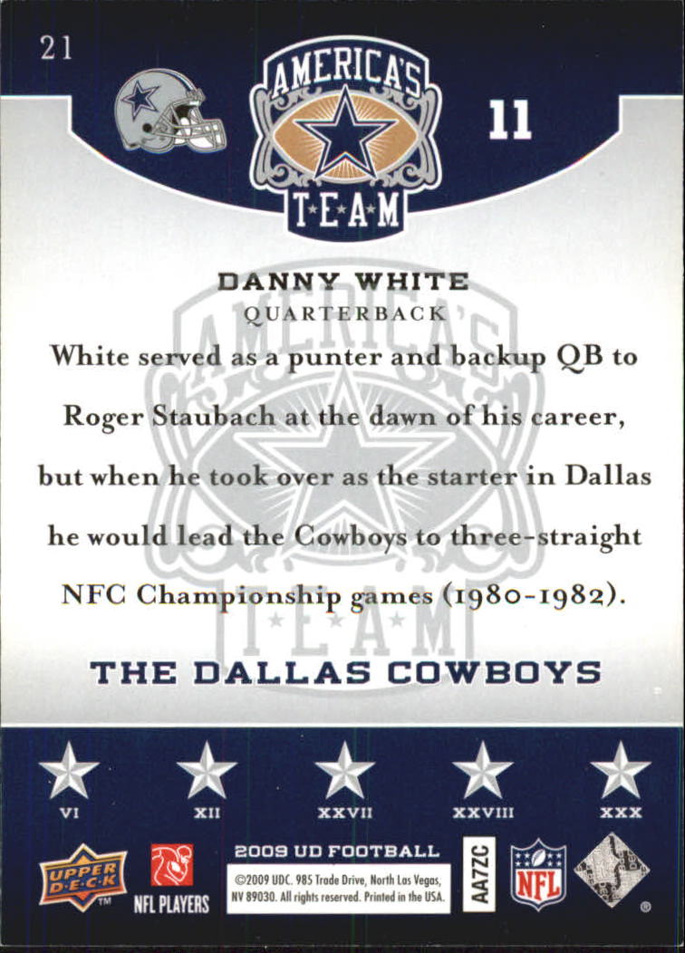 2009 Upper Deck America's Team Football Singles - You Choose - Bild 22 von 79
