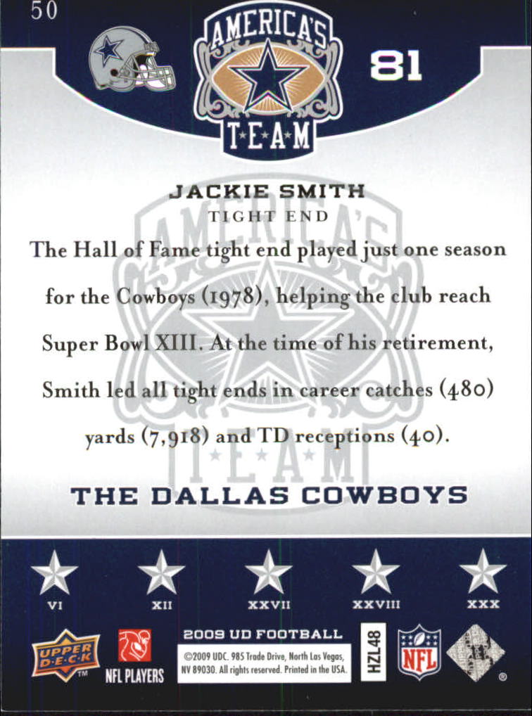 2009 Upper Deck America's Team Football Singles - You Choose - Bild 45 von 79