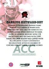 2009 Press Pass Legends All Conference #AC7 Darrius Heyward-Bey back image