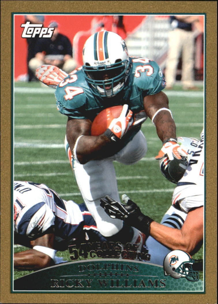 2009 Topps Gold #38 Ricky Williams