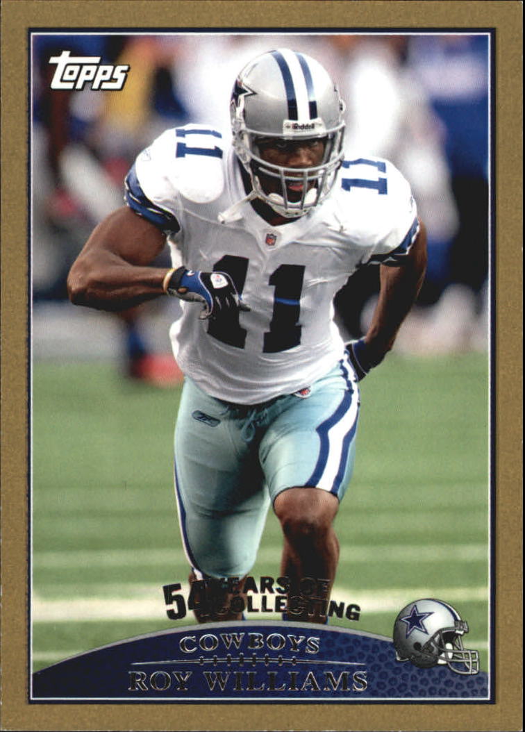2009 Topps Gold #280 Roy Williams WR