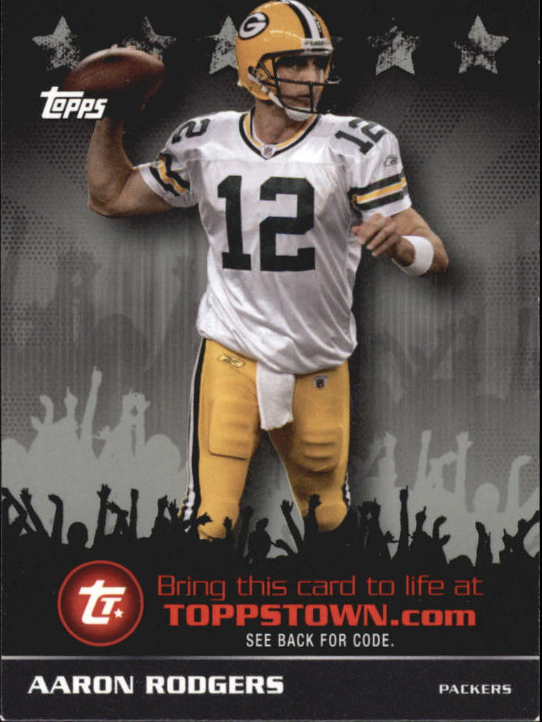 2009 Topps Topps Town Silver #TTT3 Aaron Rodgers