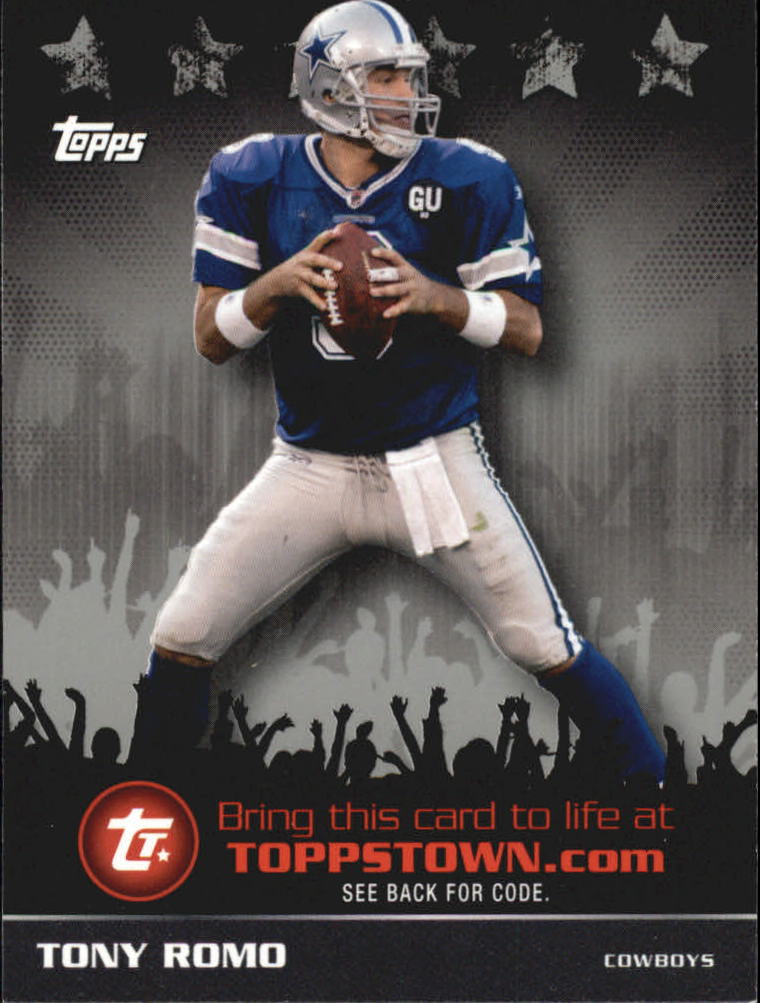 2007 Donruss Gridiron Gear #1 Tony Romo - NM-MT - The Stadium