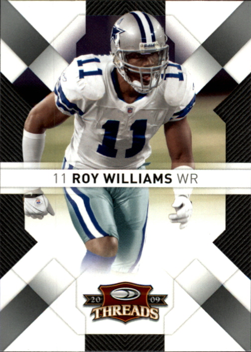 2009 Donruss Threads #27 Roy Williams WR