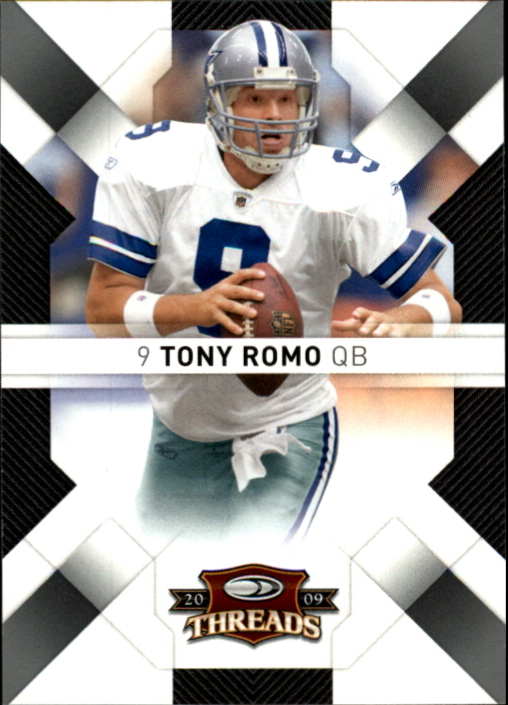 2009 Donruss Threads #28 Tony Romo