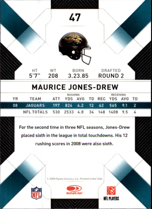 A6114- 2009 Donruss Threads FB Cards 1-200 +Inserts -You Pick- 15+ FREE US SHIP - Picture 93 of 248