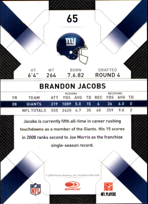 A6114- 2009 Donruss Threads FB Cards 1-200 +Inserts -You Pick- 15+ FREE US SHIP - Picture 129 of 248