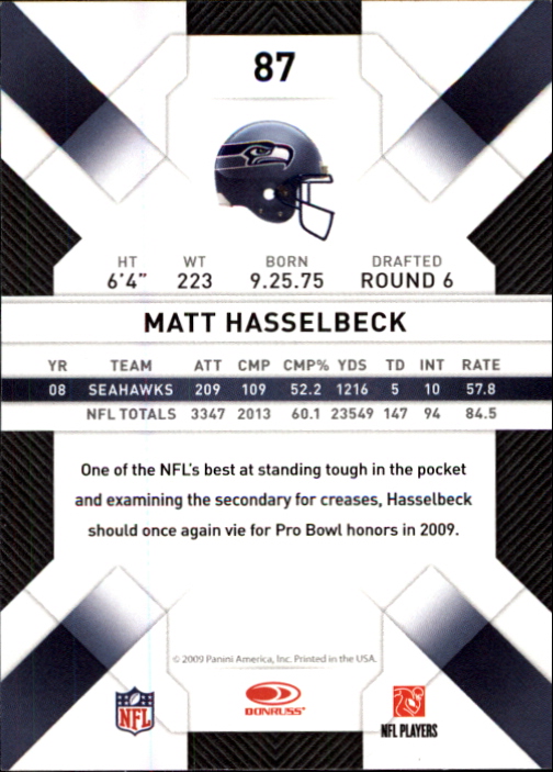 A6114- 2009 Donruss Threads FB Cards 1-200 +Inserts -You Pick- 15+ FREE US SHIP - Picture 173 of 248