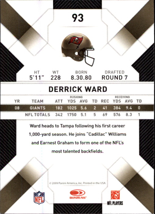 A6114- 2009 Donruss Threads FB Cards 1-200 +Inserts -You Pick- 15+ FREE US SHIP - Picture 185 of 248