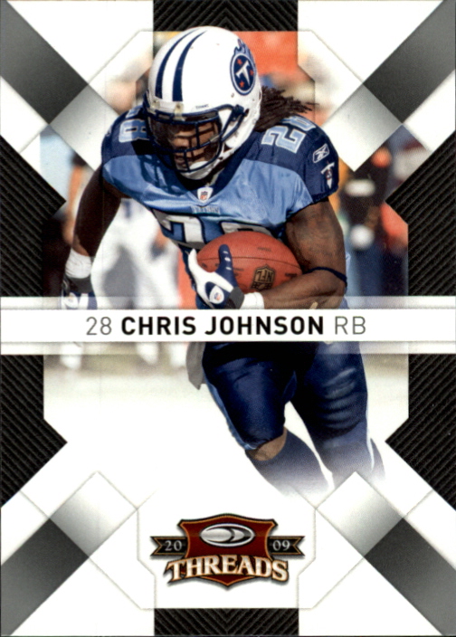 2009 Donruss Threads #95 Chris Johnson