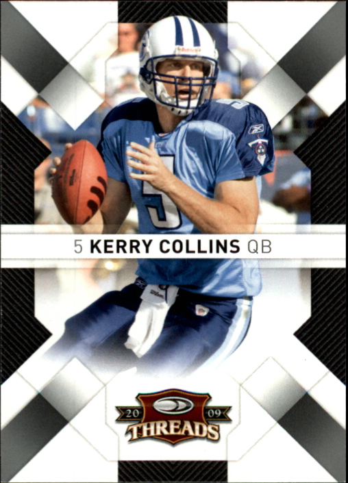 2009 Donruss Threads #96 Kerry Collins