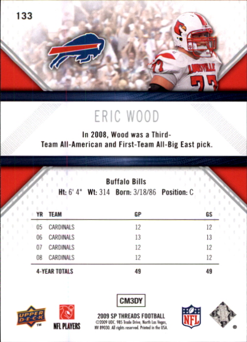 A6114- 2009 Donruss Threads FB Cards 1-200 +Inserts -You Pick- 15+ FREE US SHIP - Picture 203 of 248