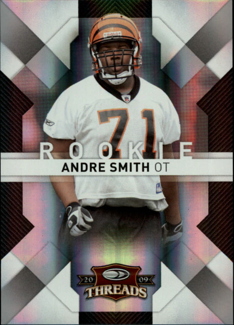 2009 Donruss Threads Silver Holofoil #105 Andre Smith