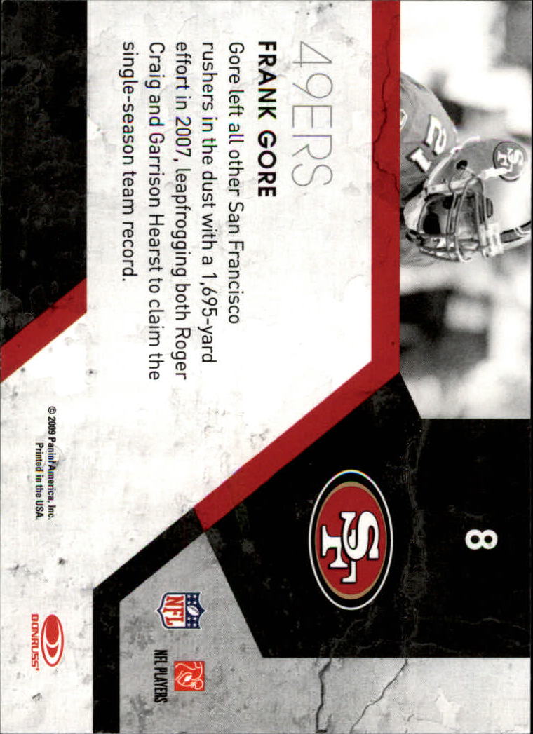 A6114- 2009 Donruss Threads FB Cards 1-200 +Inserts -You Pick- 15+ FREE US SHIP - Picture 214 of 248