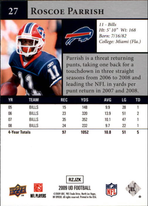 B1435- 2009 Upper Deck Fb Karte #S 1-200 + Rookies -du Pick- 15 + Gratis US - Bild 55 von 381