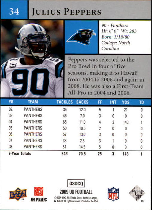 B1435- 2009 Upper Deck Fb Karte #S 1-200 + Rookies -du Pick- 15 + Gratis US - Bild 69 von 381