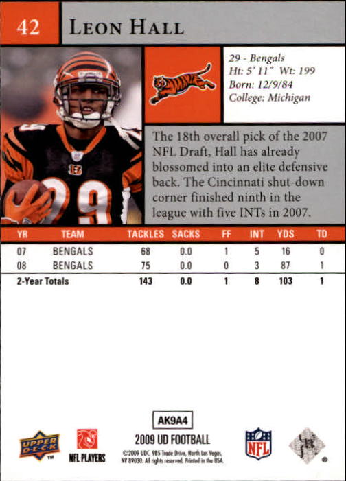 B1435- 2009 Upper Deck Fb Karte #S 1-200 + Rookies -du Pick- 15 + Gratis US - Bild 83 von 381