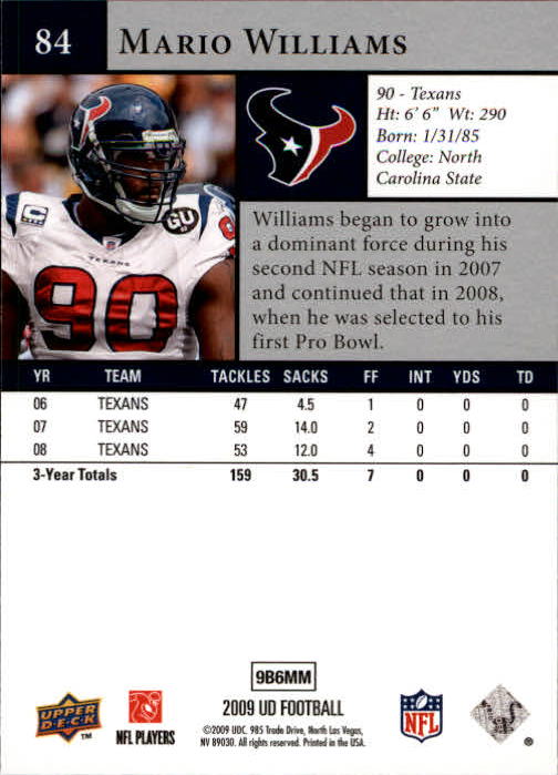 B1435- 2009 Upper Deck Fb Karte #S 1-200 + Rookies -du Pick- 15 + Gratis US - Bild 165 von 381