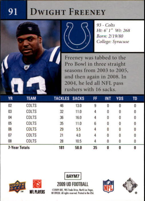 B1435- 2009 Upper Deck Fb Karte #S 1-200 + Rookies -du Pick- 15 + Gratis US - Bild 179 von 381
