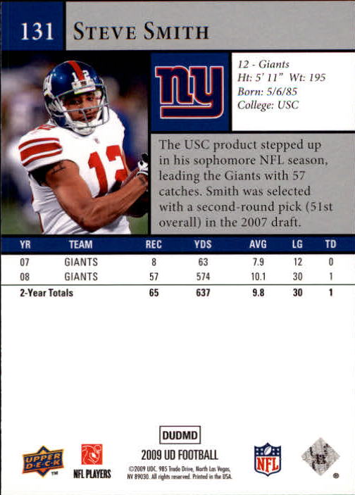 B1435- 2009 Upper Deck Fb Karte #S 1-200 + Rookies -du Pick- 15 + Gratis US - Bild 255 von 381