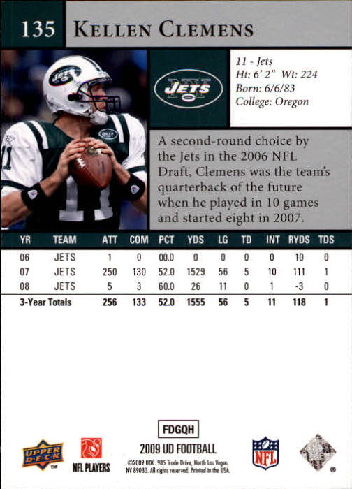 B1435- 2009 Upper Deck Fb Karte #S 1-200 + Rookies -du Pick- 15 + Gratis US - Bild 263 von 381
