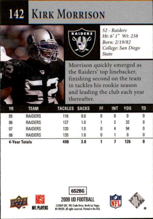 B1435- 2009 Upper Deck Fb Karte #S 1-200 + Rookies -du Pick- 15 + Gratis US - Bild 277 von 381