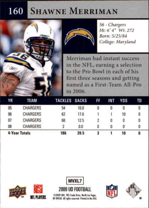B1435- 2009 Upper Deck Fb Karte #S 1-200 + Rookies -du Pick- 15 + Gratis US - Bild 311 von 381