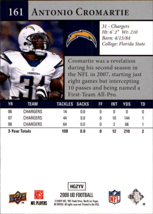 B1435- 2009 Upper Deck Fb Karte #S 1-200 + Rookies -du Pick- 15 + Gratis US - Bild 313 von 381