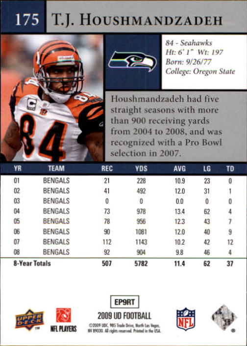 B1435- 2009 Upper Deck Fb Karte #S 1-200 + Rookies -du Pick- 15 + Gratis US - Bild 341 von 381